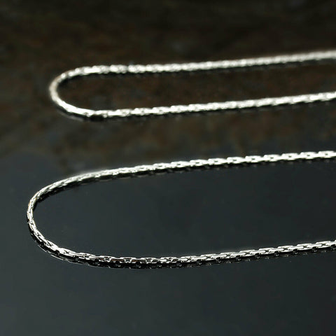 Stainless Steel 50.5 cm (19.78 Inch) 1 mm Rounded Box Neck Chain Necklace