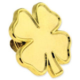 Gold Four Leaf Clover Pin Made in USA
