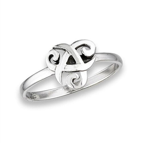 STERLING SILVER CELTIC KNOT RING