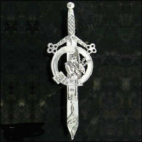 Pewter Scottish Piper Kilt Pin