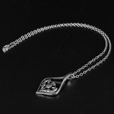 Celtic  Scottish Thistle Necklace with 20 inch chain