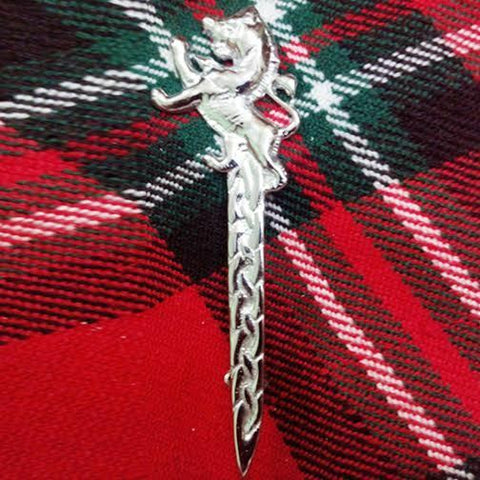 Scottish  Rampant Lion Kilt Pin