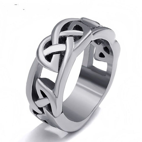 Stainless Steel Celtic Knot SZ 13 ring