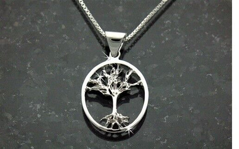 Smaller Steling Silver Tree of Life Pendant no chain