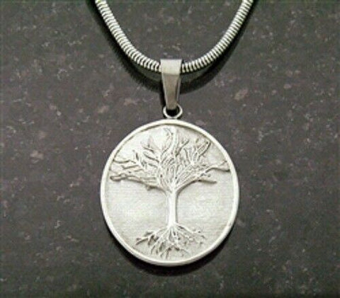 Tree of Life Pendant in 316 L Stainless Steel no chain