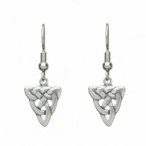 Irish Pewter Celtic Knot work Earrings