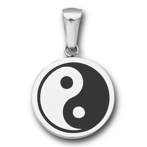 Stainless Steel Yin Yang Pendant