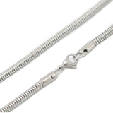 Stainless Steel 20 in 3.2mm Snake Chain with lobster clasp