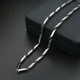 Stainless Steel 55 cm (21.6 in) 2 mm Rhombus Chain with lobster clasp