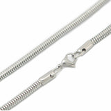 Stainless Steel 50 cm (19.69 in) Round 1.5mm  Snake Chain with lobster clasp