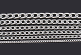 Stainless Steel 22 in 7 mm link Cuban curb  Chain Necklace