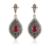 Turkish Style Rose Gold Plated Earrings
