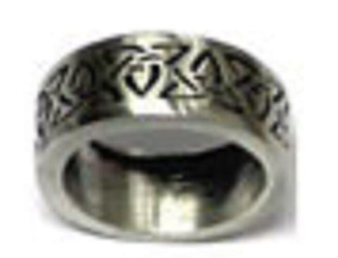 Celtic Triquetra Pewter Ring