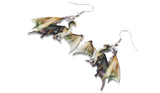 Acrylic Dragon Double Side Earrings