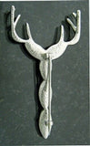 Rhodium Plated Pewter Celtic Royal Trinity Stag Kilt Pin Brushed Pewter finish