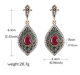 Turkish Style Rose Gold Plated Earrings