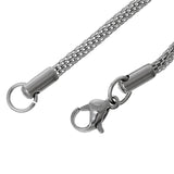 Stainless Steel 18 in lantern Chain with lobster clasp