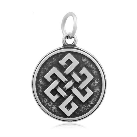 316L Stainless Steel Endless Knot 3/4 in diameter