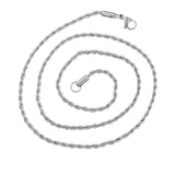 Stainless Steel 53 cm( 20 7/8) Inch 2.3 mm  Rope Necklace