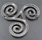 Pewter Triskele Celtic Pin