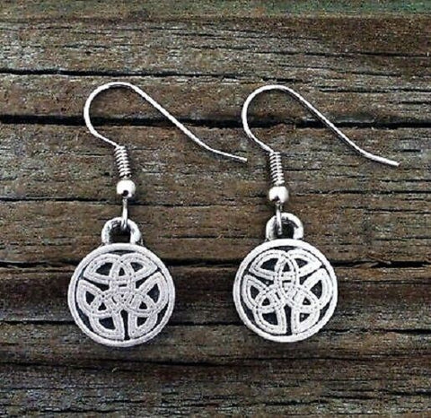 Pewter Celtic Knot Earrings