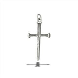 STAINLESS STEEL TRIPLE NAIL CROSS PENDANT no chain