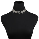 Turkish Style Vintage Heart choker necklace