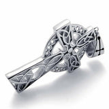 Stainless Steel Celtic  Cross pendant with 24 in stainless steel chain