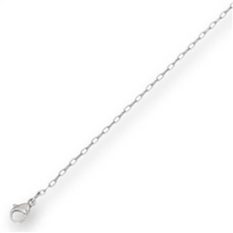 STAINLESS STEEL OVAL LINK CHAIN 18 inch