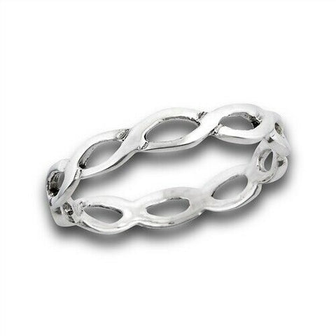 Sterling Silver Weave Ring