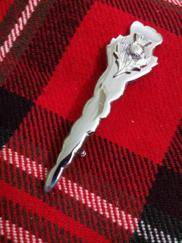 Scottish  Thistle Kilt Pin