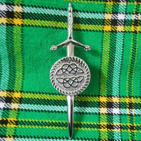 Scottish highland Celtic shield Kilt Pin