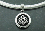 316 L Stainless Steel  Sister's Knot Trinity Pendant no chain