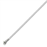 STAINLESS STEEL TWISTED SNAKE CHAIN 20 IN 1mm