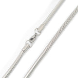 Stainless Steel 20 in 3.2mm Snake Chain with lobster clasp