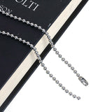 Stainless Steel 60 cm (23 5/8) Inch 3 mm Ball Link Neck Chain Necklace
