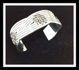 Pewter Celtic  Knot Cuff Bracelet  Unisex