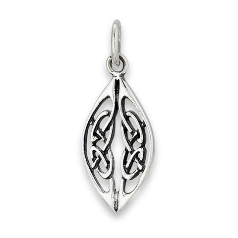 STERLING SILVER CELTIC WEAVE PENDANT