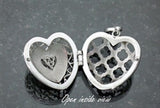 Beautiful Triple Heart Trinity Locket/Memorial no chain or charms