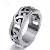 Stainless Steel Celtic Knot SZ 9 ring