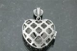 Beautiful Triple Heart Trinity Locket/Memorial no chain or charms