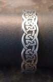 Celtic Knotwork Adjustable Pewter bracelet