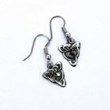 Irish Pewter Celtic Knot work Earrings